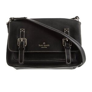 Kate Spade New York Allen Street Neil Leather Crossbody Bag Black